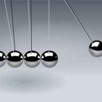 Guest post by Ingrid Thompson newtons cradle