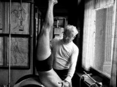 Joseph Pilates teaching the Barrel
